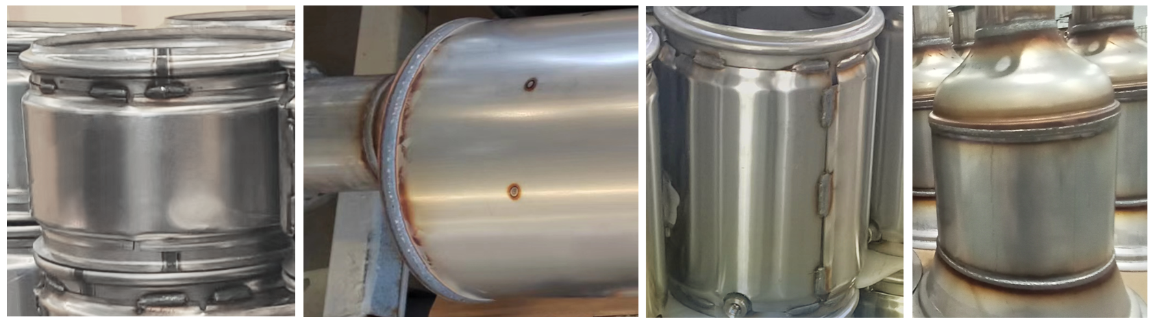 麦格米特Dex2 350LD超低飞溅焊机焊接汽车排气系统焊缝效果